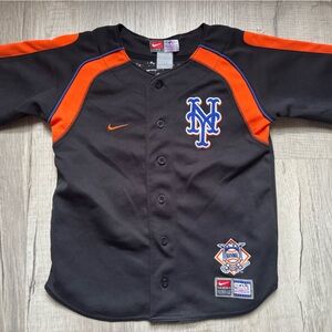 Nike Kids NY Mets David Wright Baseball Jersey Size 7